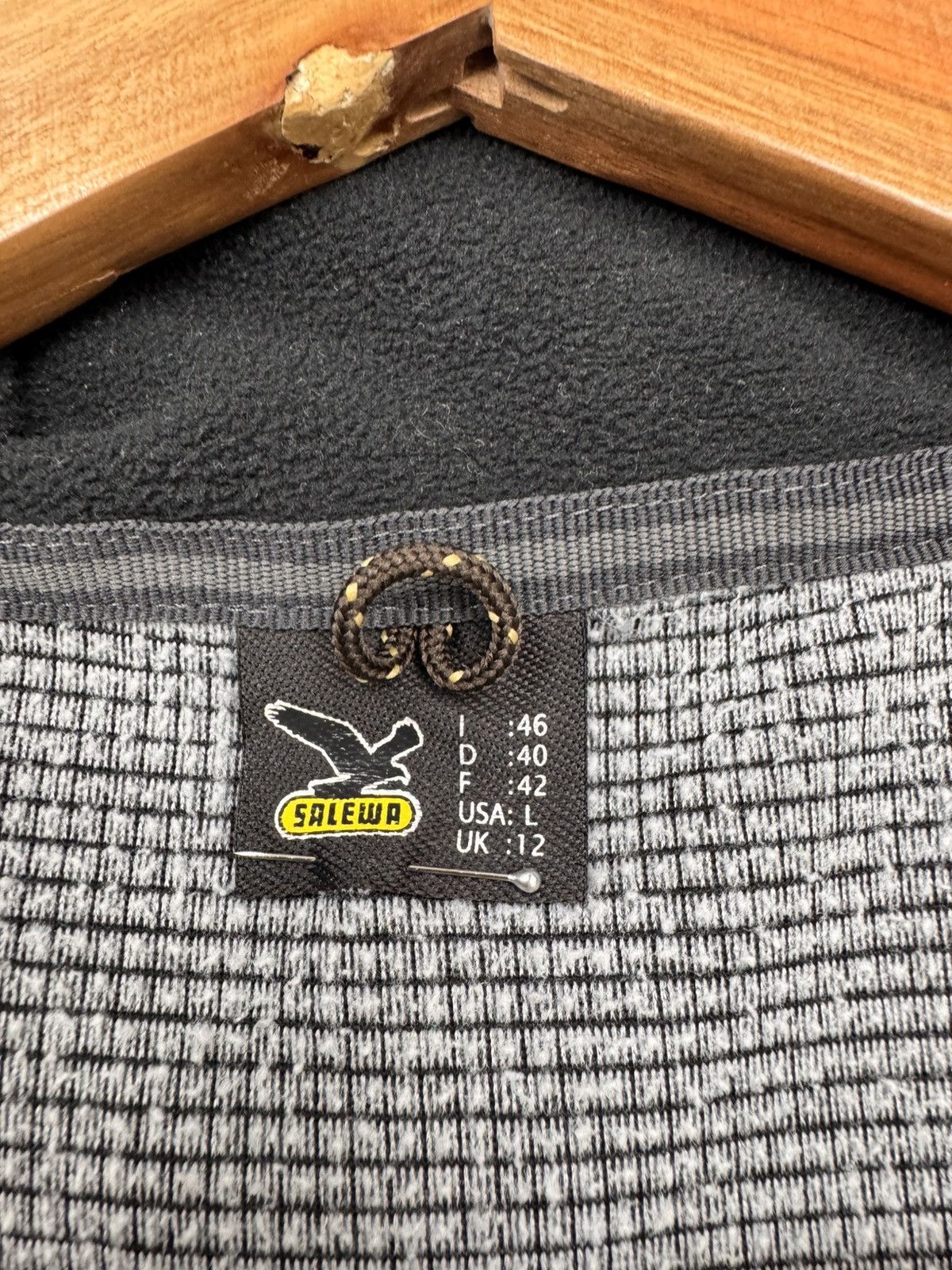 SALEWA Salewa Women Fleece Half Zip Sweater Grey Size L Size L / US 10 / IT 46 - 7 Thumbnail