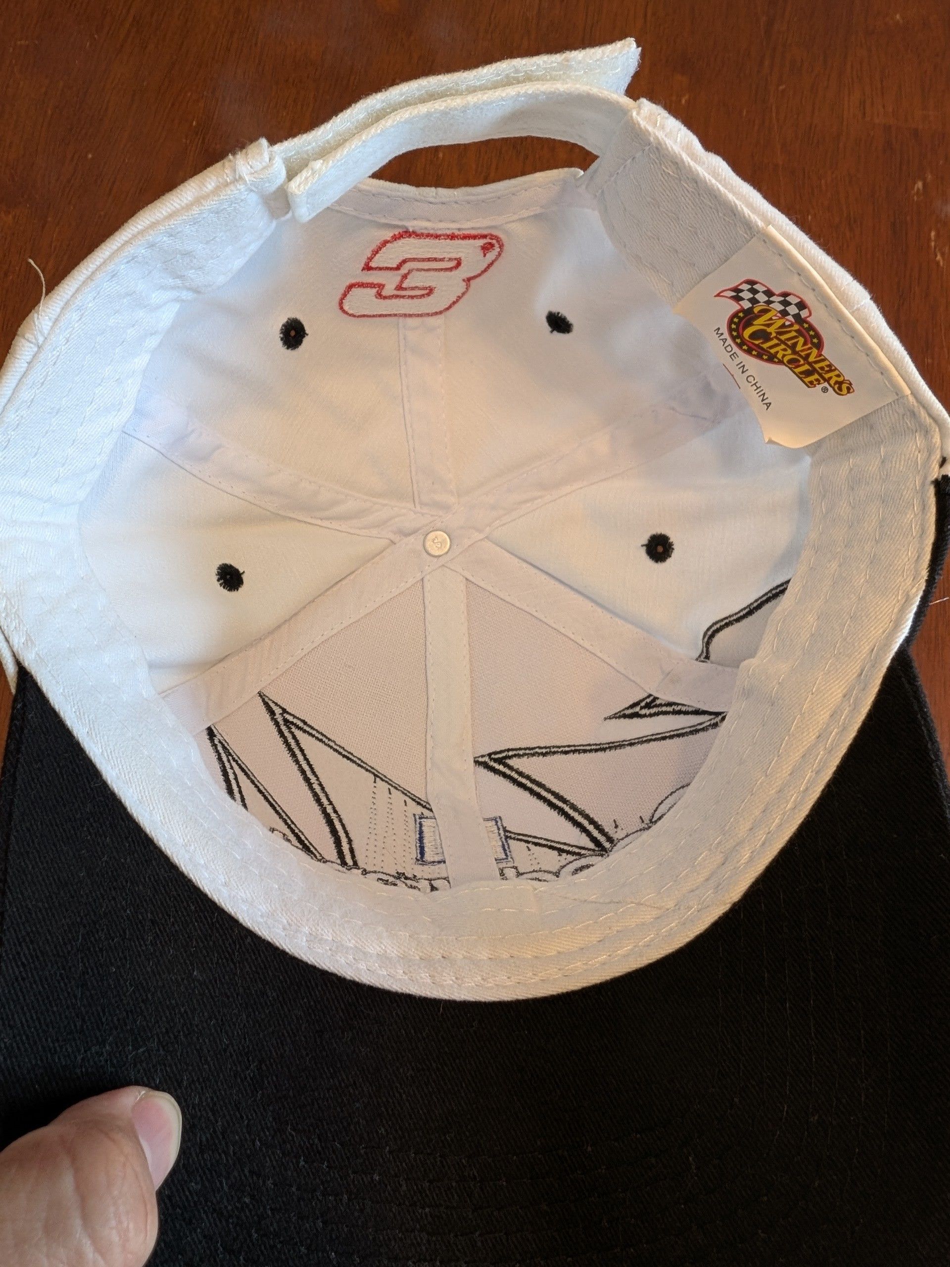 Winners Circle Dale Earnhardt Sr. GM Sharktooth Strapback Hat - Size OS Size ONE SIZE - 5 Thumbnail