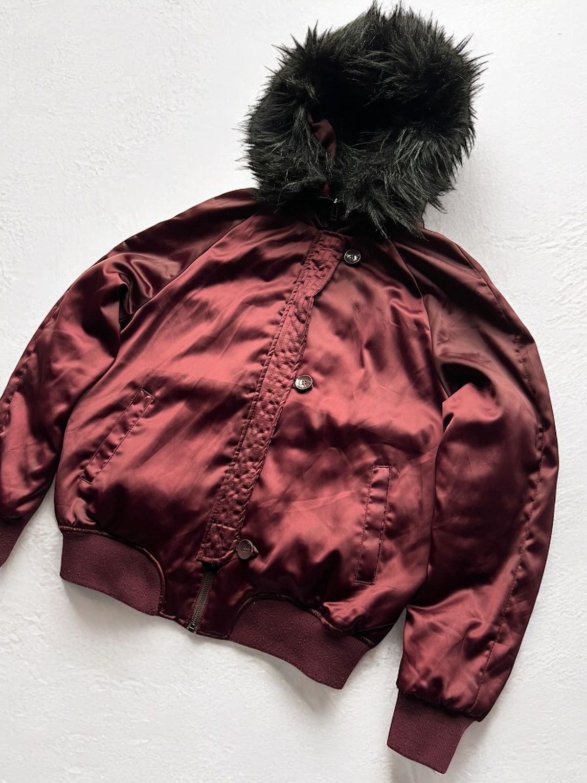 Alpha Industries × If Six Was Nine × Japanese Brand VINTAGE ALASKA FUR BOMBER If Six Was Nine style jacket y2k Size L / US 10 / IT 46 - 2 Thumbnail