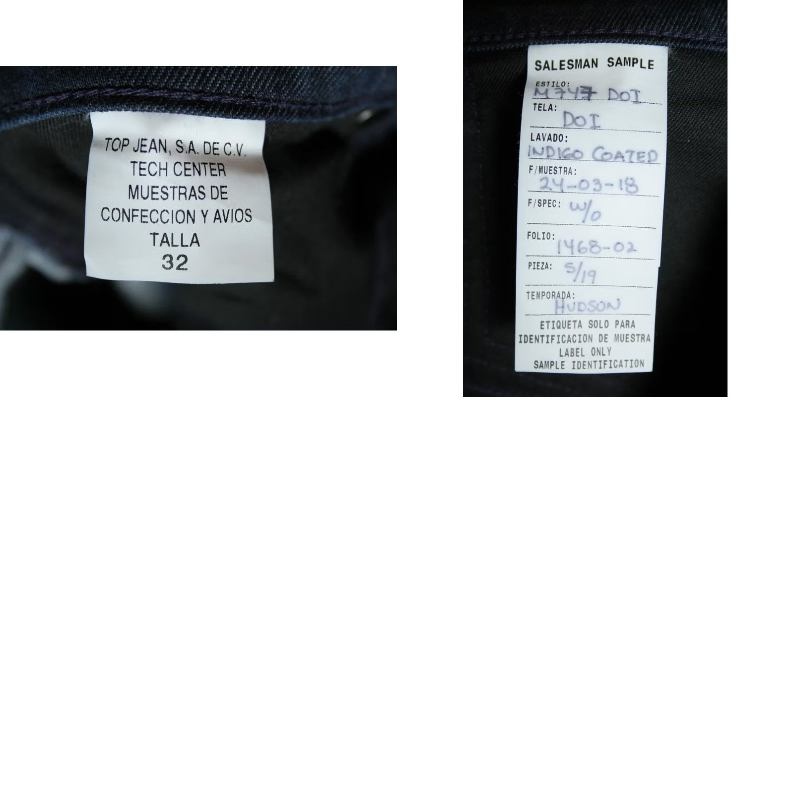 Hudson HUDSON Jeans Skinny Men 32 Dark Blue Denim Slouchy Zip Bottoms 35x31 Inseam 31" Adult Regular Size US 32 / EU 48 - 8 Thumbnail