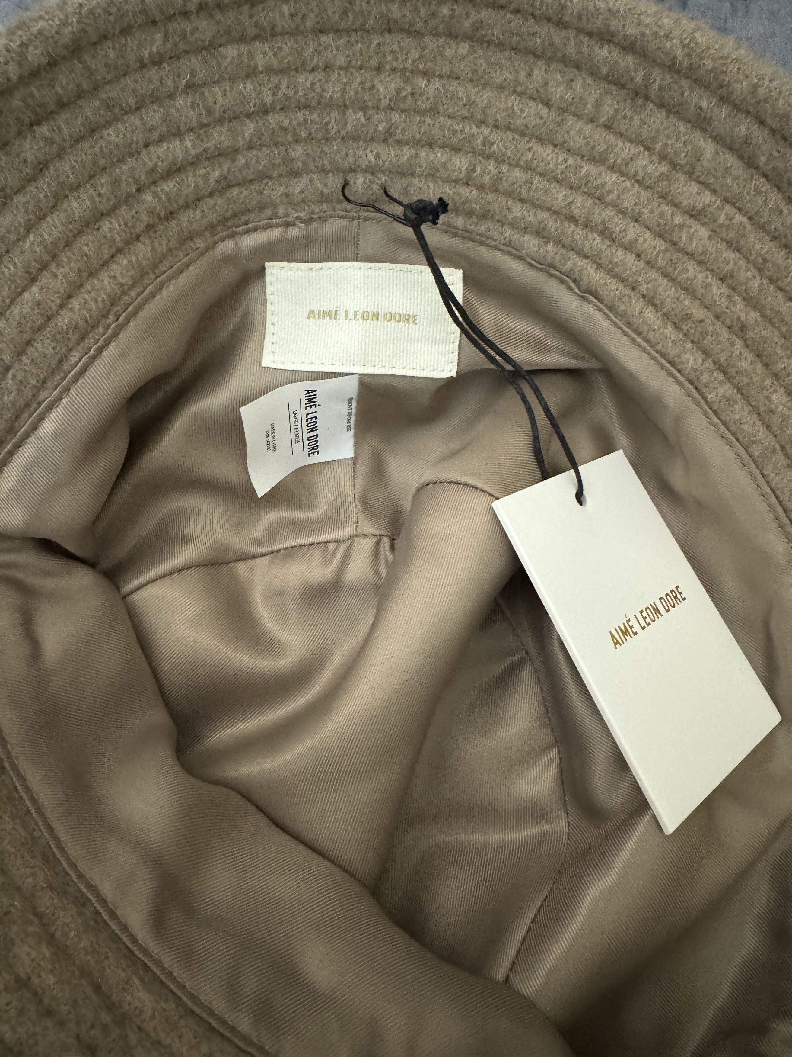 Aime Leon Dore Alpaca Bucket Hat Size ONE SIZE - 6 Thumbnail