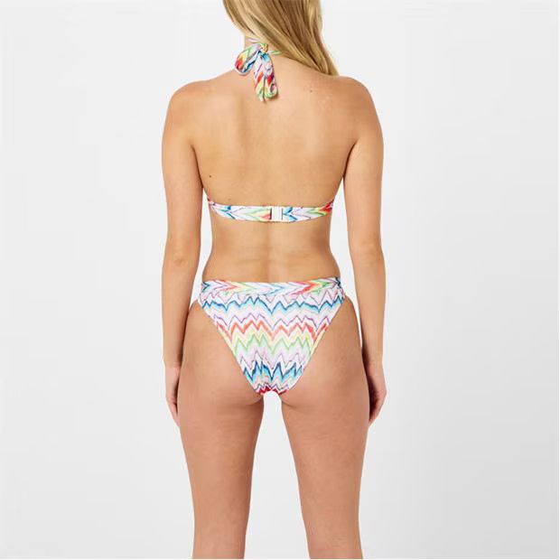 Missoni o1g2r1mq1124 Size: 40 / Zigzag Halter Bikini Set Multicolor Size ONE SIZE - 8 Thumbnail