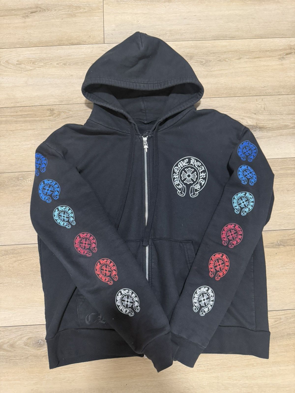 Chrome Hearts Chrome hearts multi color horseshoe zip up Size US XS / EU 42 / 0 - 2 Thumbnail