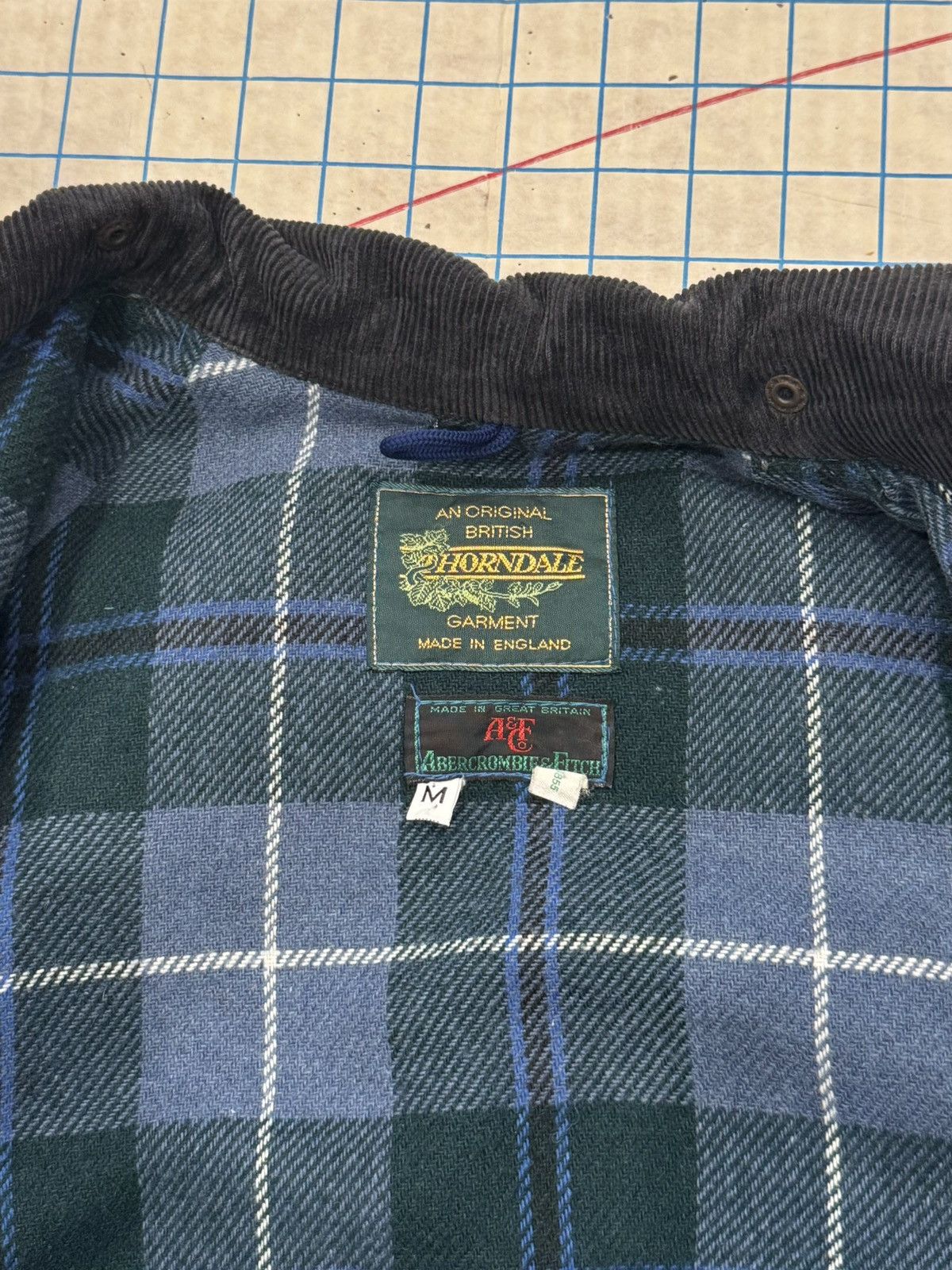 Abercrombie & Fitch Vintage Abercrombie & Fitch Thorndale Chore Jacket Blue Med Size US M / EU 48-50 / 2 - 8 Thumbnail