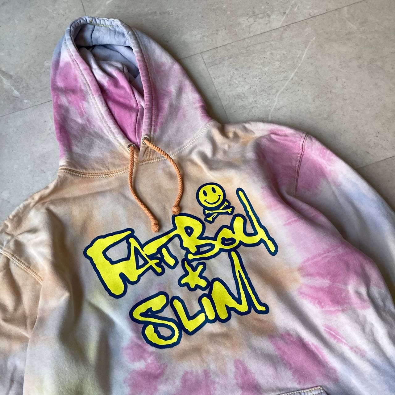 Rap Tees Vintage Fatboy Slim Electronic Tie Dye Hoodie Size US XL / EU 56 / 4 - 2 Thumbnail