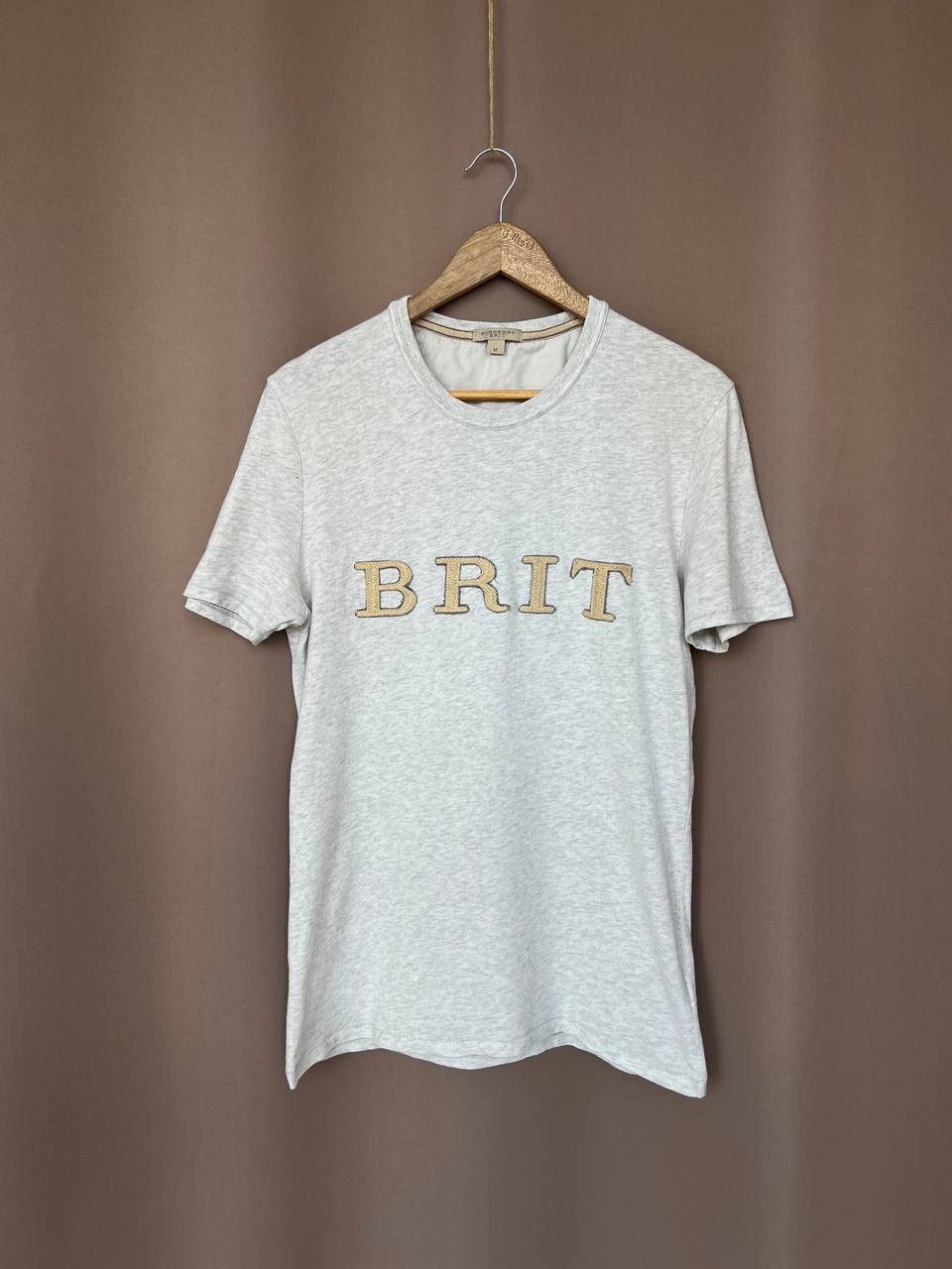Burberry Brit Embroidery Slim Fit T-Shirt Mens Size M