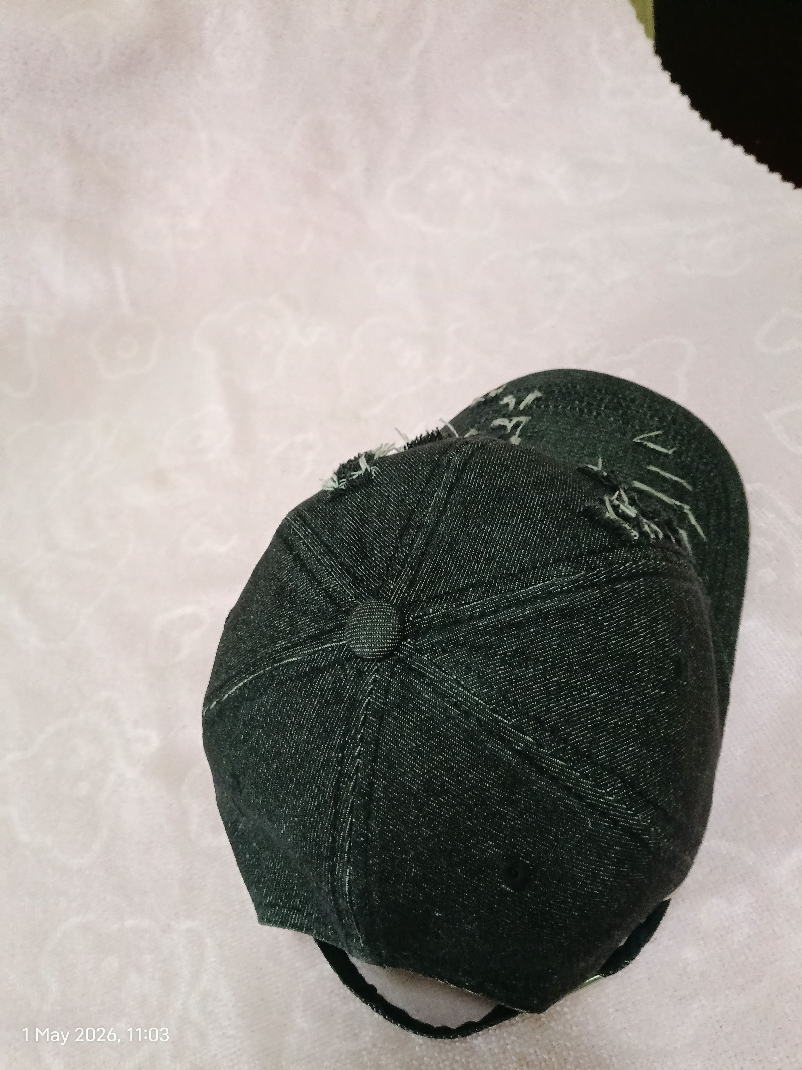 The Unbranded Brand KANGQIFEN DISTRESSED FASHION DENIM HAT Size ONE SIZE - 7 Thumbnail