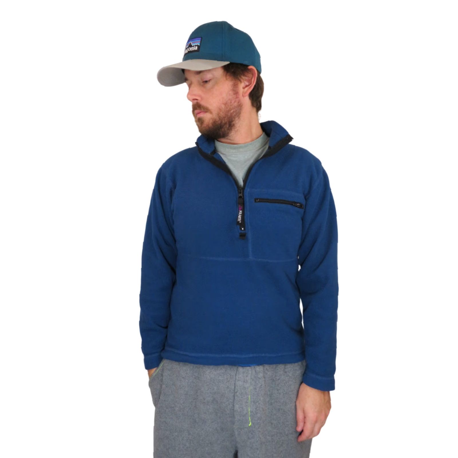 Vintage VINTAGE REI Jacket Polartec Fleece Pullover Mens S Blue USA Made Outdoor Hiking 90s Retro Outdoorwear Mens Size US S / EU 44-46 / 1 - 2 Thumbnail