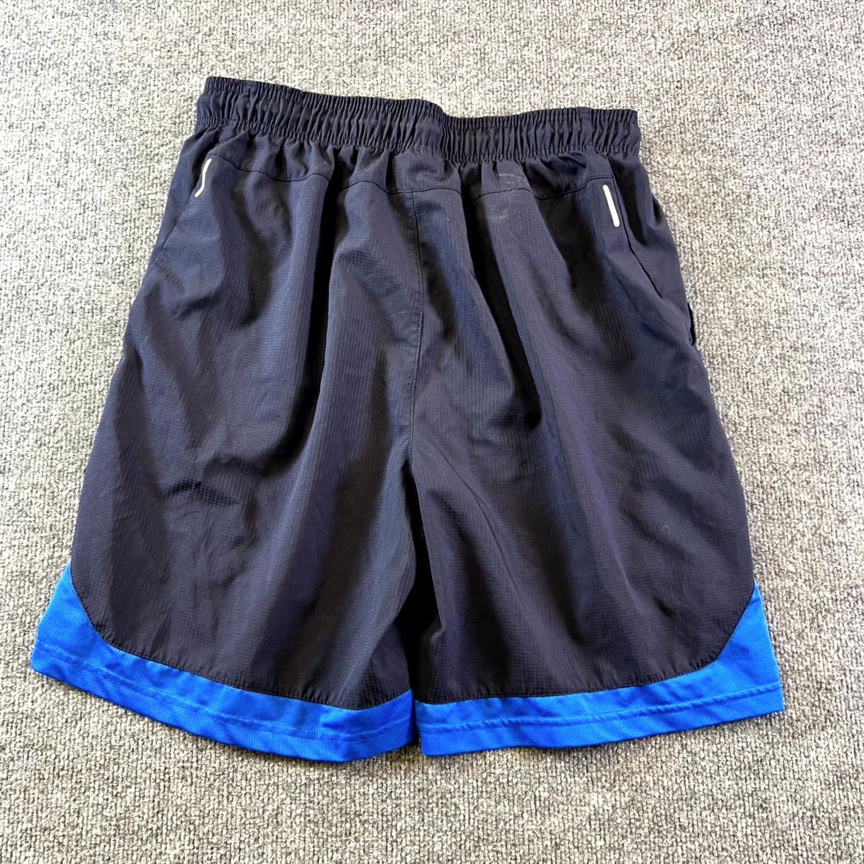 Reebok Reebok Mens Shorts Athletic Navy 9" Inseam Stretch Drawstring Size US 33 - 2 Thumbnail