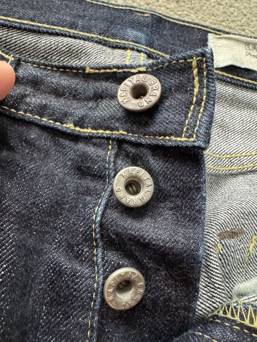 Kapital Kapital straight leg raw denim size 32 Size US 32 / EU 48 - 5 Thumbnail
