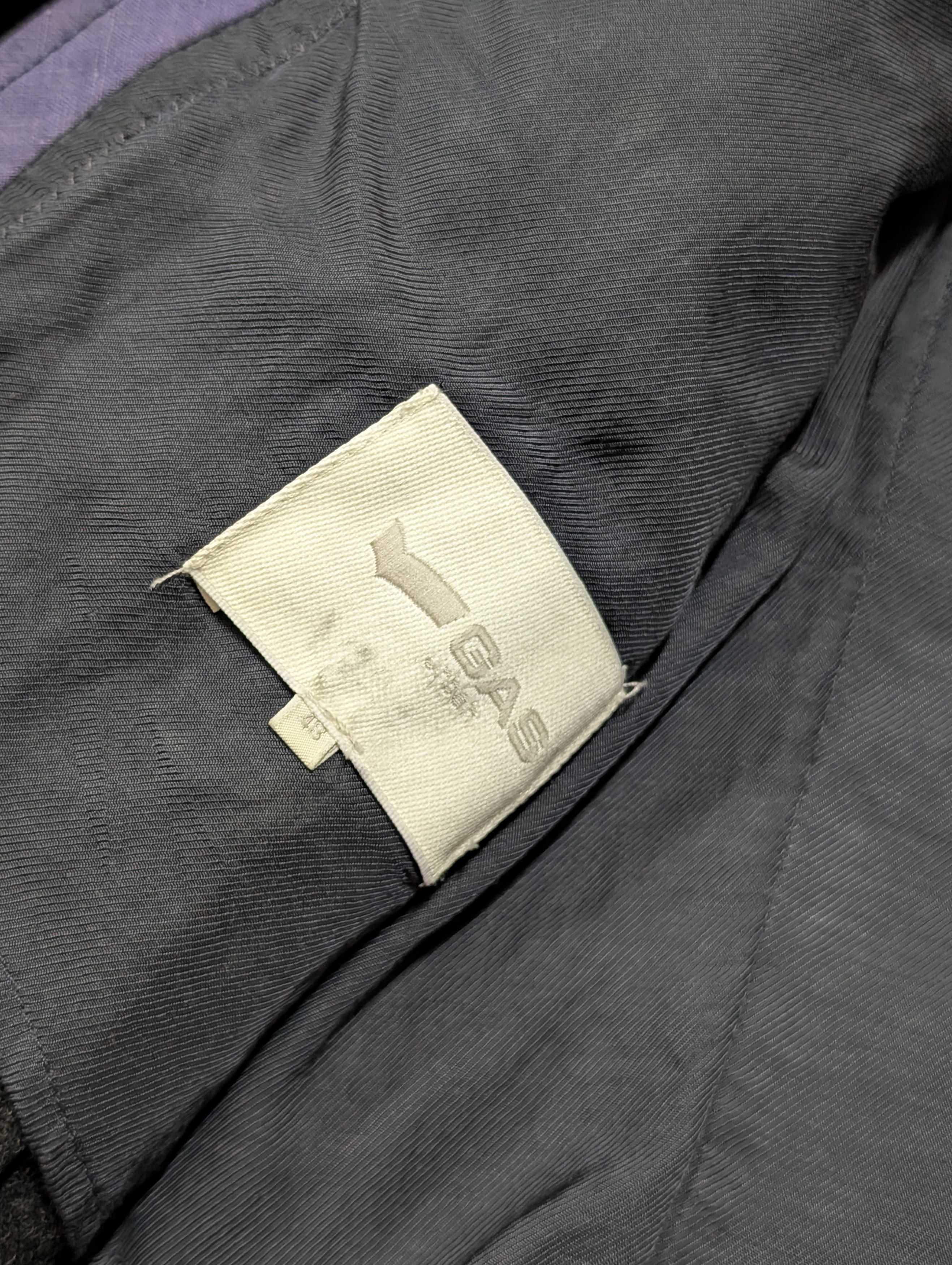 GAS Vintage Gas Double Breast Coat Six Button Wool Jacket Size US M / EU 48-50 / 2 - 15 Thumbnail