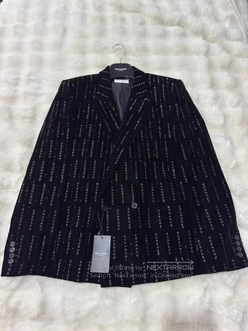 Saint Laurent Paris Saint Laurent Paris Heavy-duty velvet suit Size US M / EU 48-50 / 2 - 1 Thumbnail