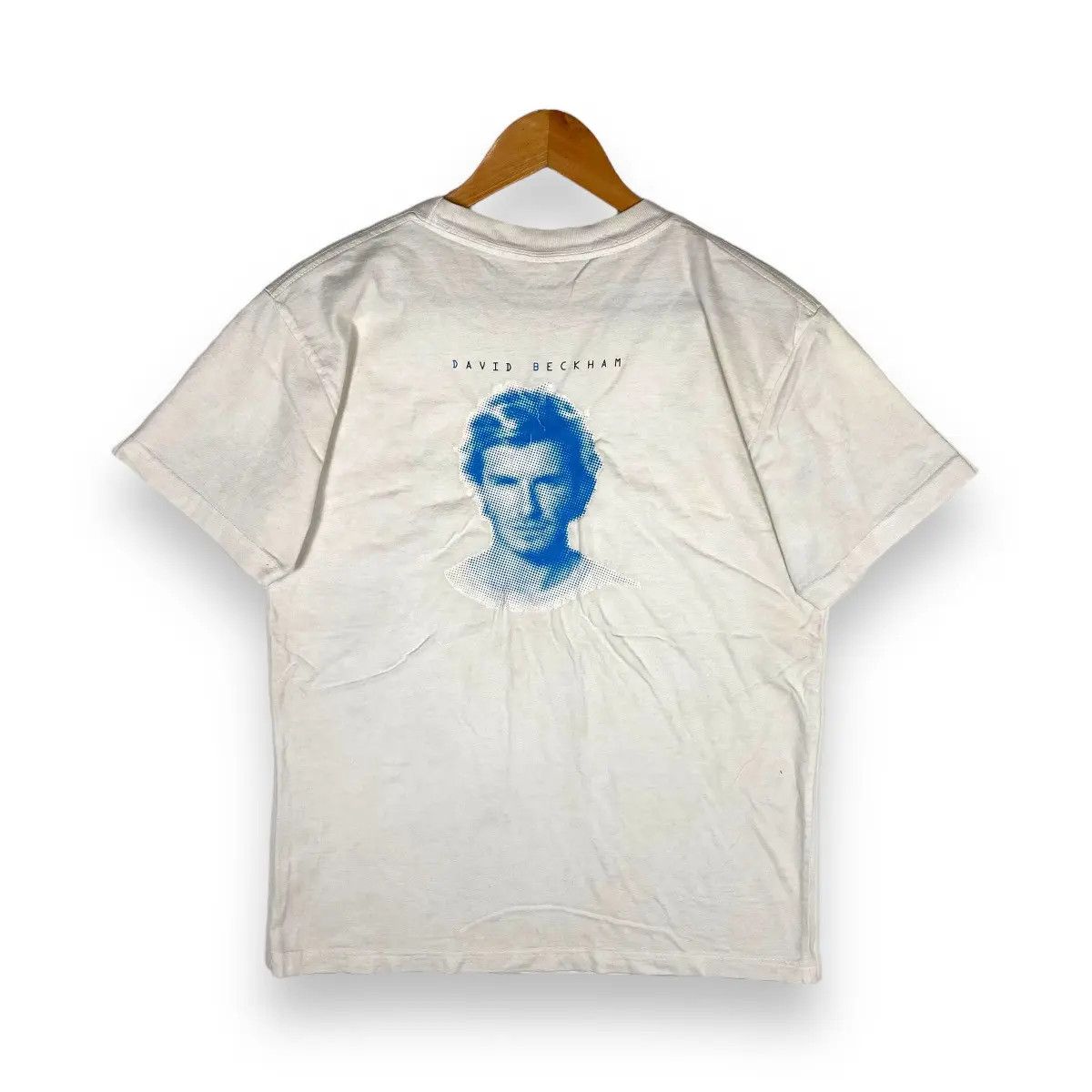 David Beckham VINTAGE 90's DAVID BECKHAM PROMO SIGNATURE TEE Size US M / EU 48-50 / 2 - 1 Thumbnail