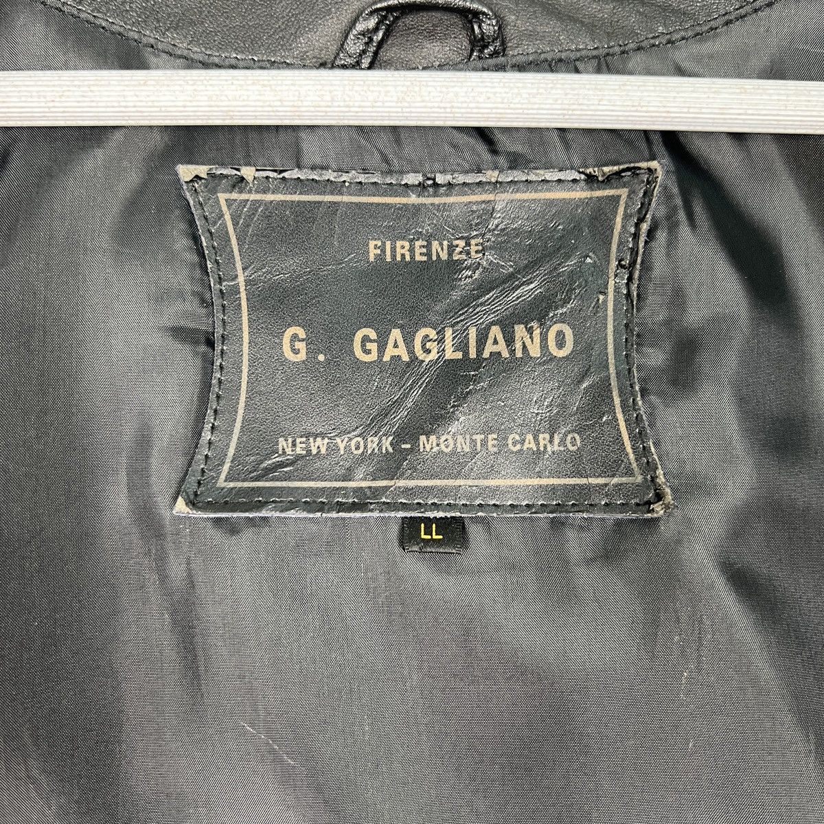 Designer 🔥 G. GAGLIANO CARGO LEATHER TANK TOP VEST Size US L / EU 52-54 / 3 - 14 Thumbnail