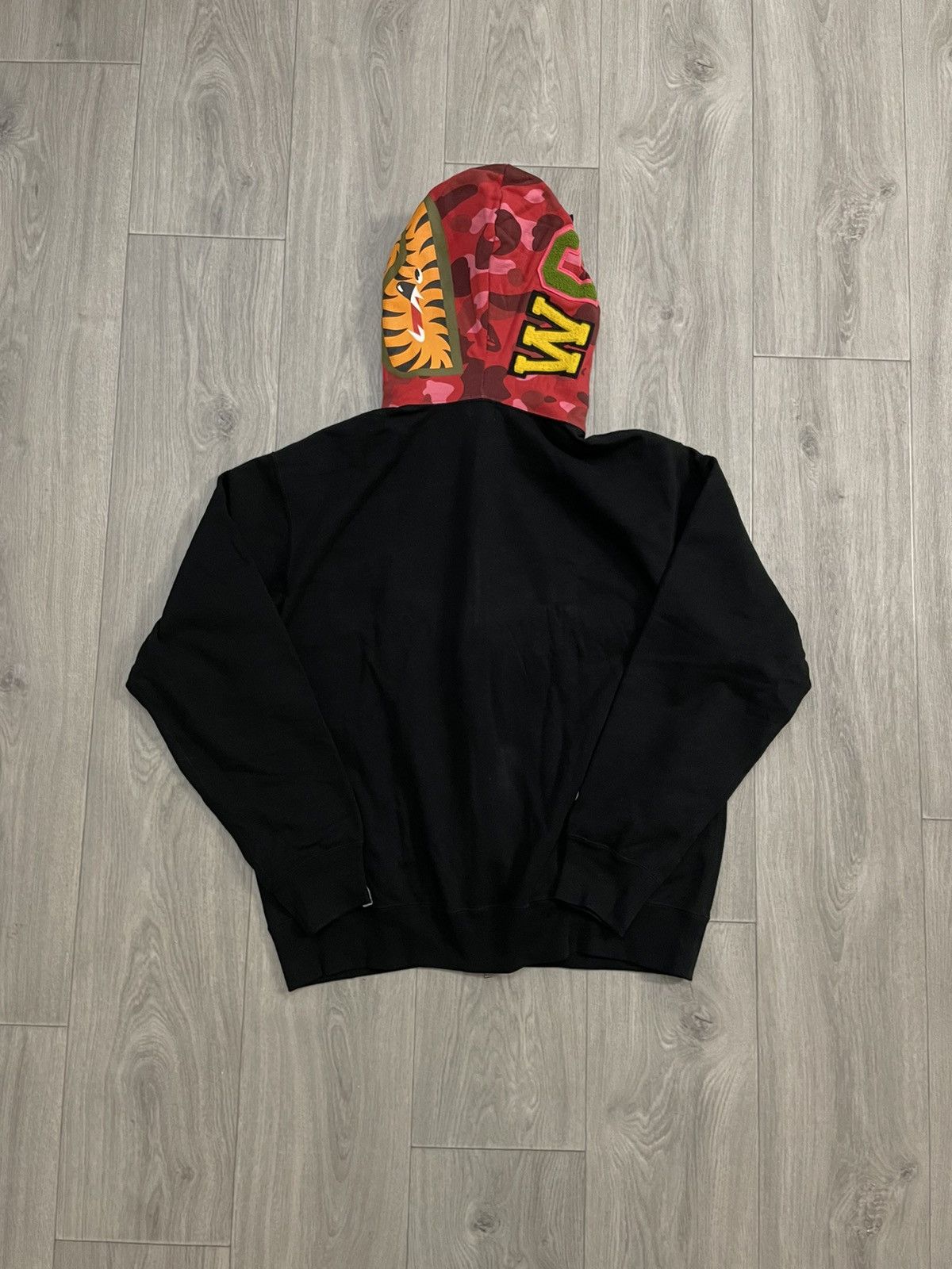 Bape Color Camo Shark Full Zip Hoodie Size US L / EU 52-54 / 3 - 2 Thumbnail