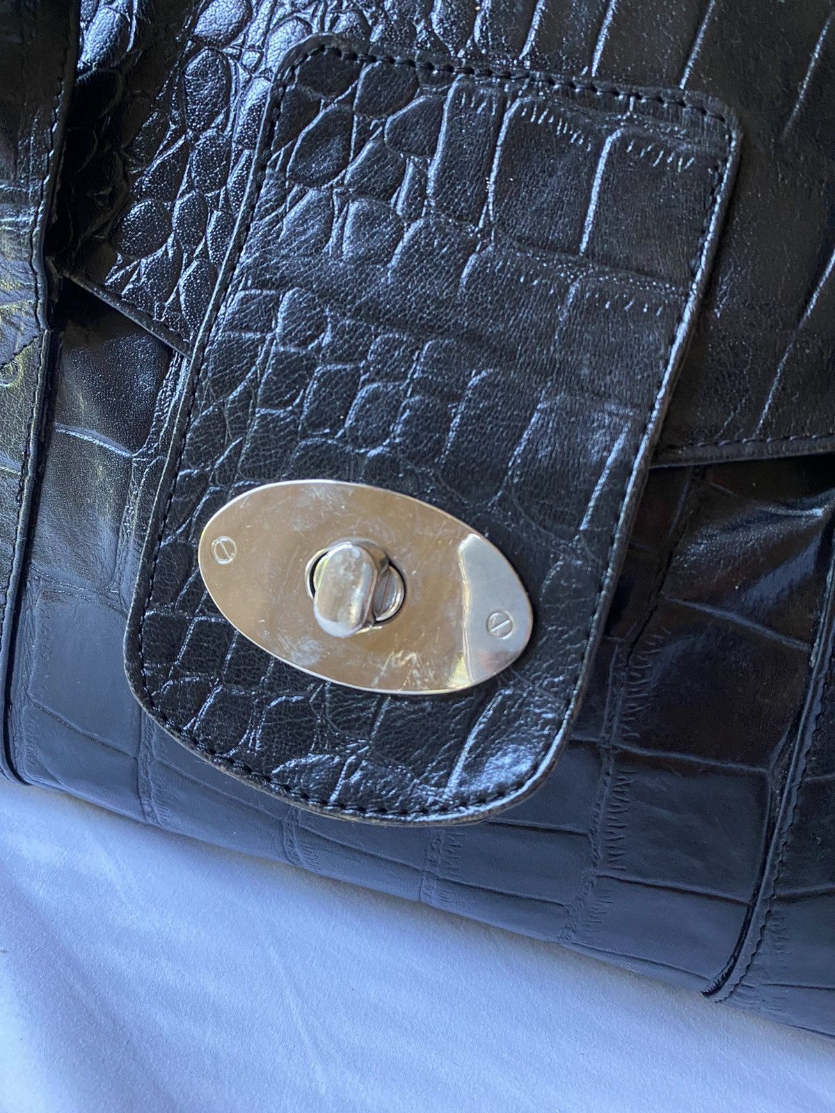 Designer × Vintage The monte Black handbag Size ONE SIZE - 3 Thumbnail