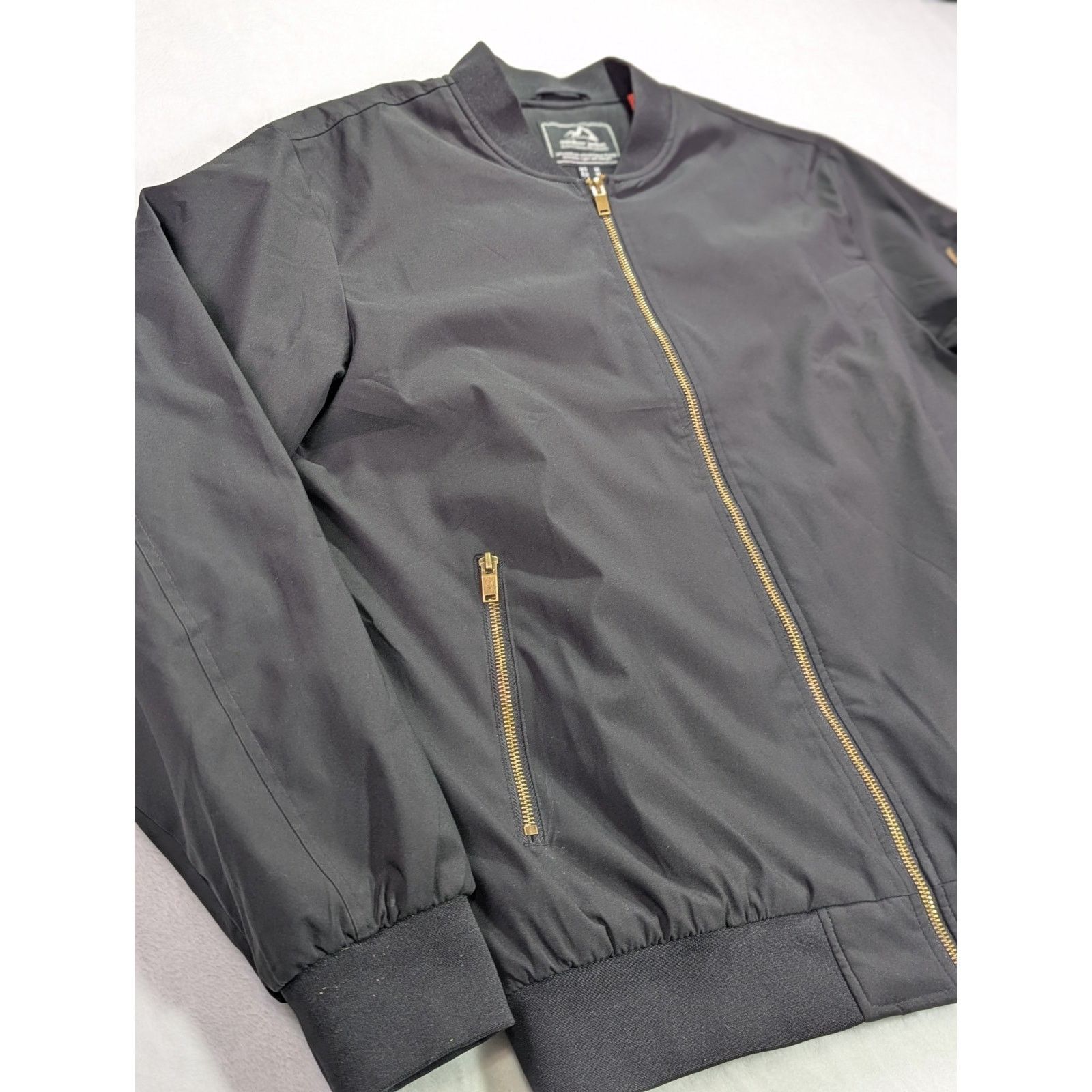 Other Magcomsen Men's M Black Bomber Jacket Quilted Orange Size US M / EU 48-50 / 2 - 5 Thumbnail