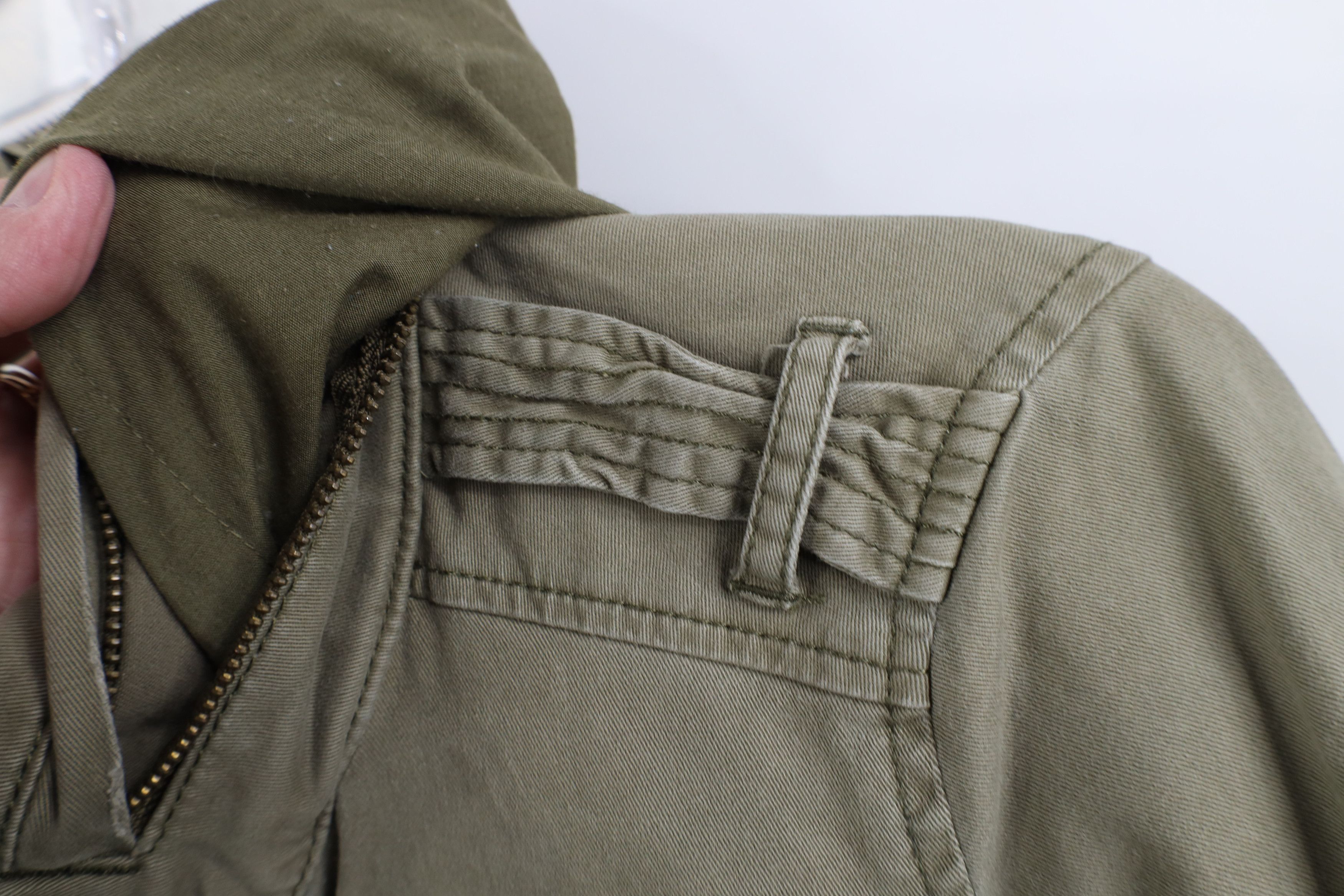 Abercrombie & Fitch Vintage 90s Y2K Abercrombie & Fitch Military Field Jacket Size L / US 10 / IT 46 - 13 Thumbnail