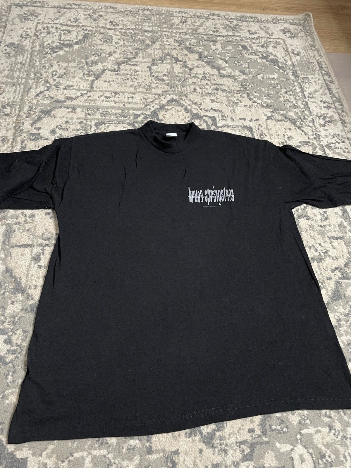 Band Tees Vintage Black Tee Longlsleeve The Ghost Bruce Springsteen Size US XL / EU 56 / 4 - 3 Thumbnail