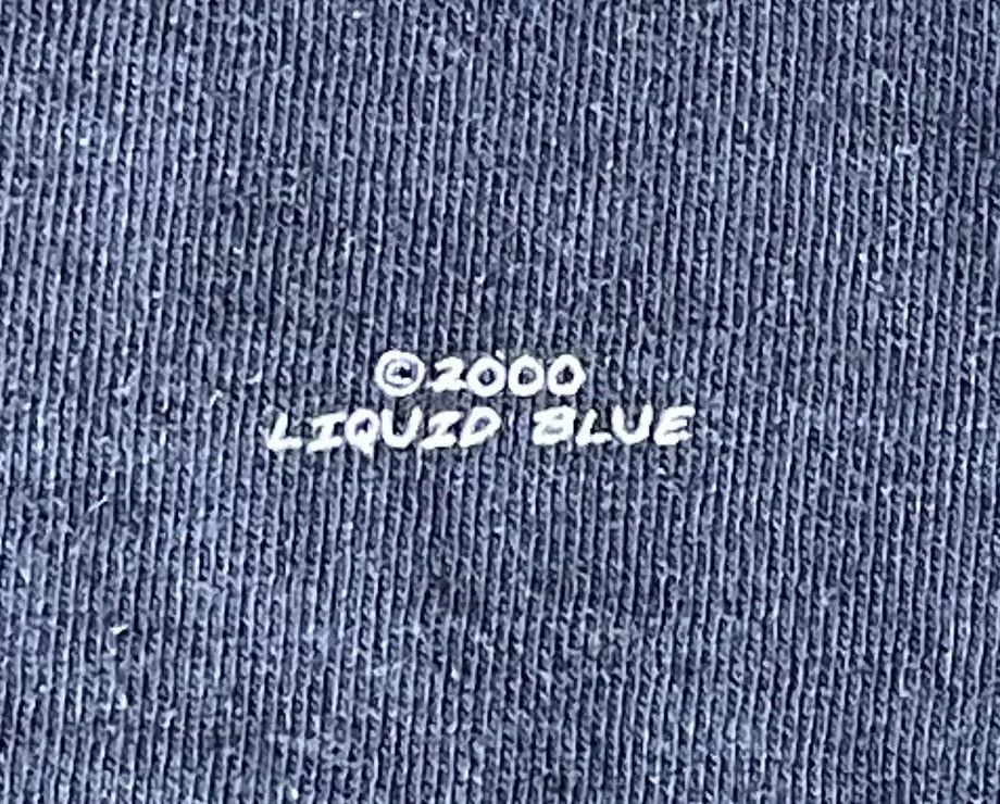 Liquid Blue 2000 Liquid Blue Shut Up And Ride Biker Skull T Shirt Size US XL / EU 56 / 4 - 5 Thumbnail