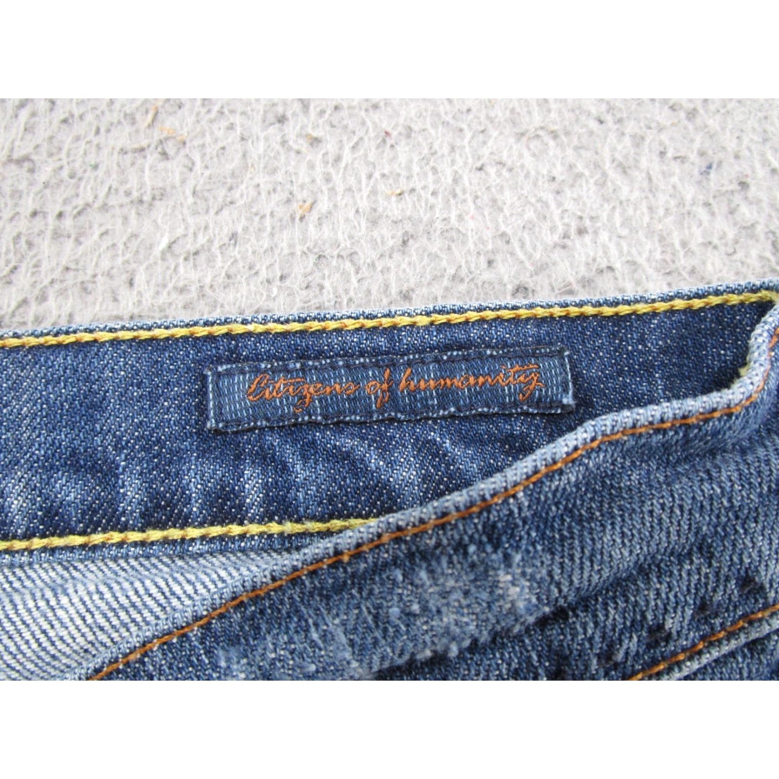 Citizens Of Humanity Citizens of Humanity Jeans Ava Women's 31 Straight Leg Denim Blue 5-Pocket Comfortable Stretch Vintage No Size 24" / US 00 / IT 34 - 4 Thumbnail