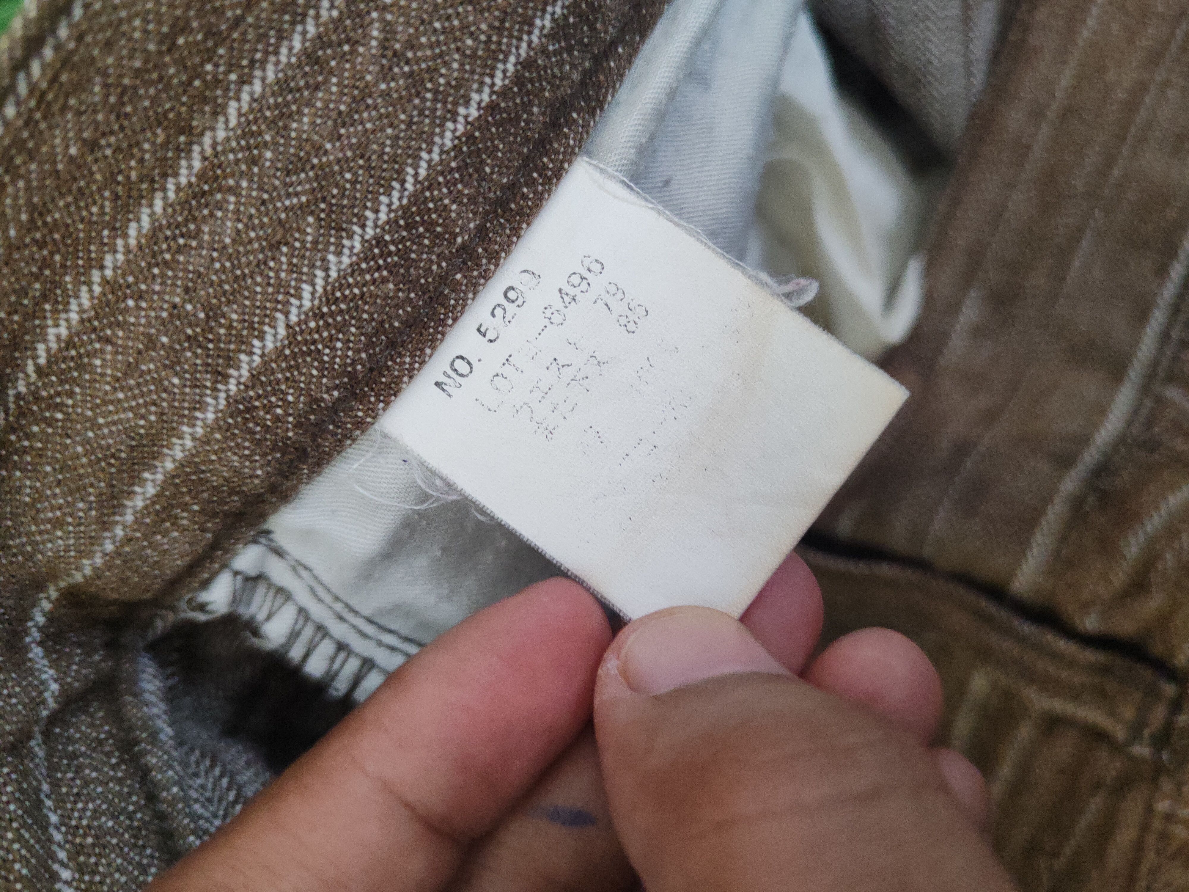 Japanese Brand DL Root Three Brown Multipocket Casual Pants #46-286T Size US 31 - 13 Thumbnail