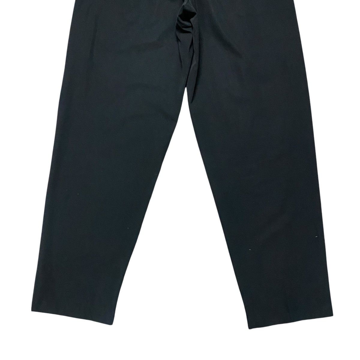 Yohji Yamamoto SS2001 Ys For Men Black Wool Rayon Baggy Pants Size US 28 / EU 44 - 14 Thumbnail