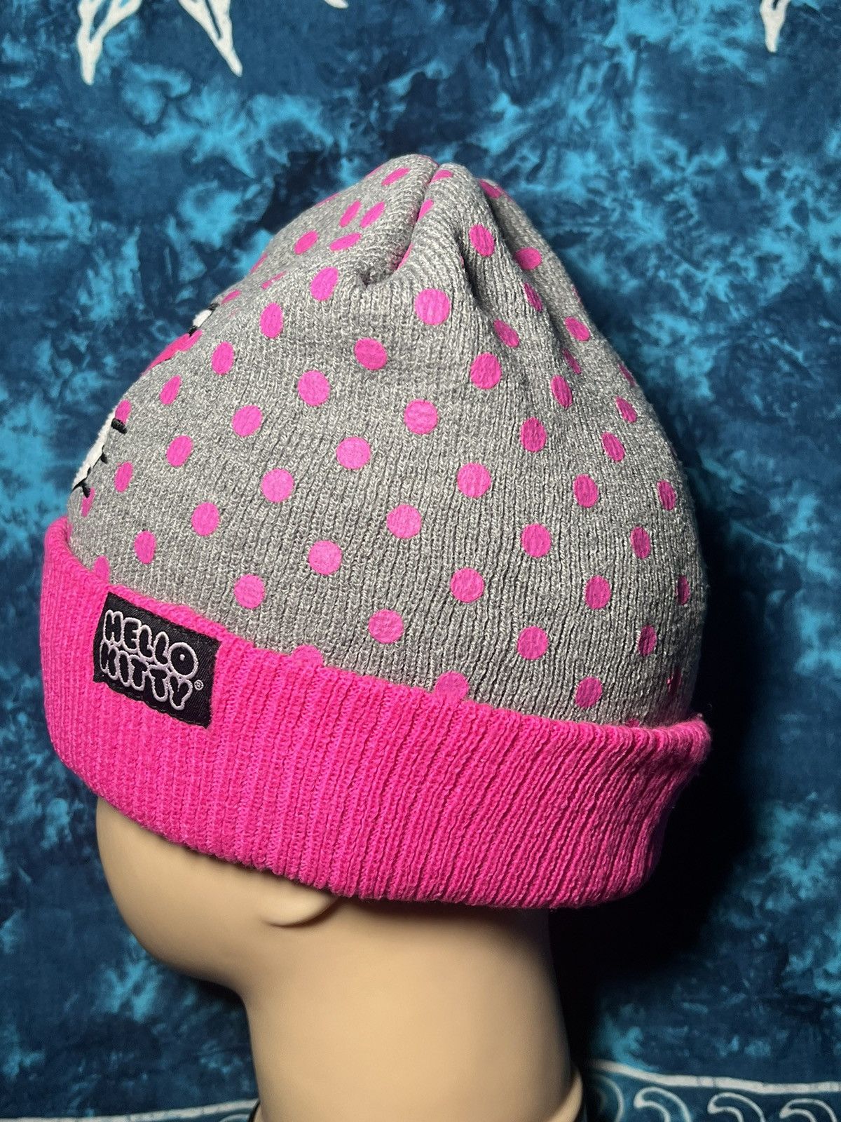 Other Y2k Hello Kitty Beanie Hat Hello Bunny Big Logo Size ONE SIZE - 5 Thumbnail