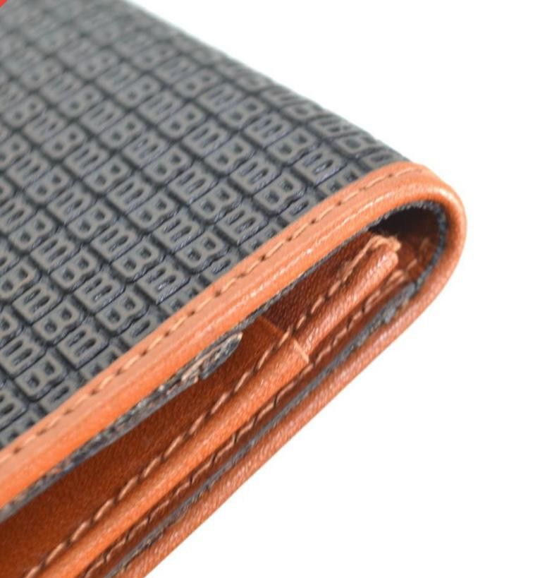 Bally × Designer BALLY MEN'S BIFOLD MONOGRAM LONG WALLET Size ONE SIZE - 6 Thumbnail