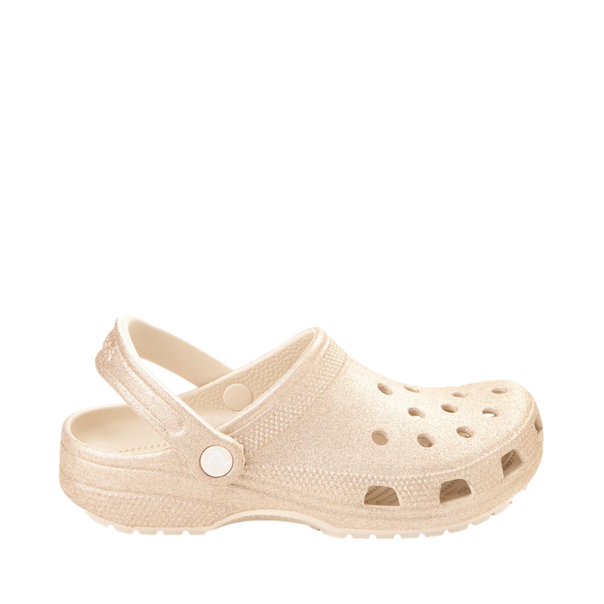 Crocs Classic Clog-Glitter Champagne Glitter CLOG-GLI-CHM Size US 6 / EU 39 - 1 Thumbnail