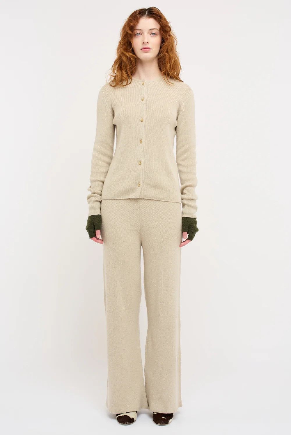 The Elder Statesman $1250 The Elder Statesman Oatmeal Delicash Cardigan Size S / US 4 / IT 40 - 3 Thumbnail