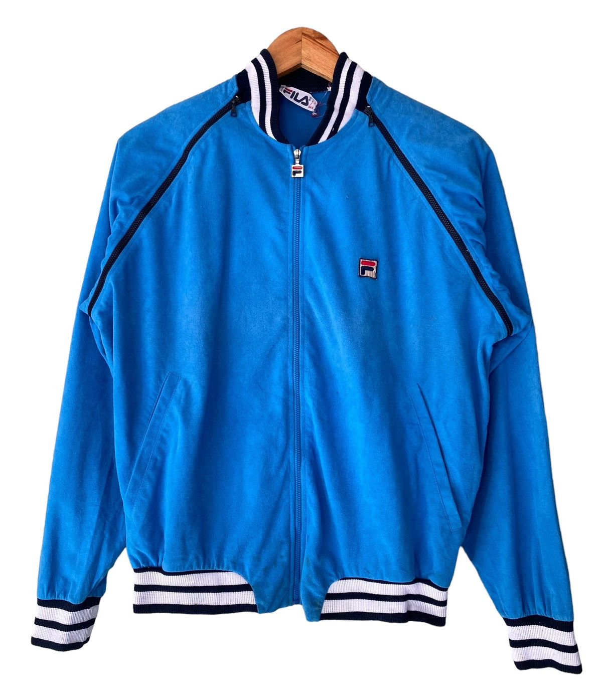 Fila × Vintage Vintage 80s FILA Removable Sleeve Size US M / EU 48-50 / 2 - 1 Thumbnail