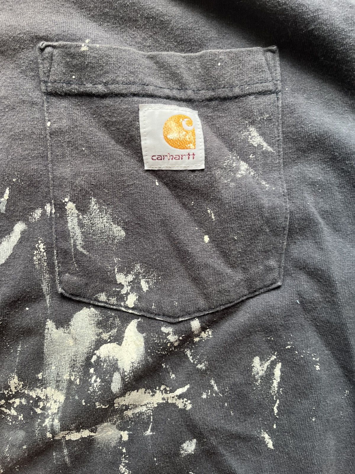 Carhartt Carhartt baggy fit streetwear vintage 2000s painted t shirt Size US L / EU 52-54 / 3 - 3 Thumbnail