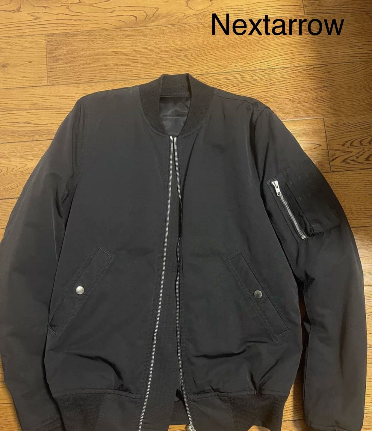 Rick Owens Rick Owens out of print mainline down flight jacket Size US S / EU 44-46 / 1 - 1 Thumbnail