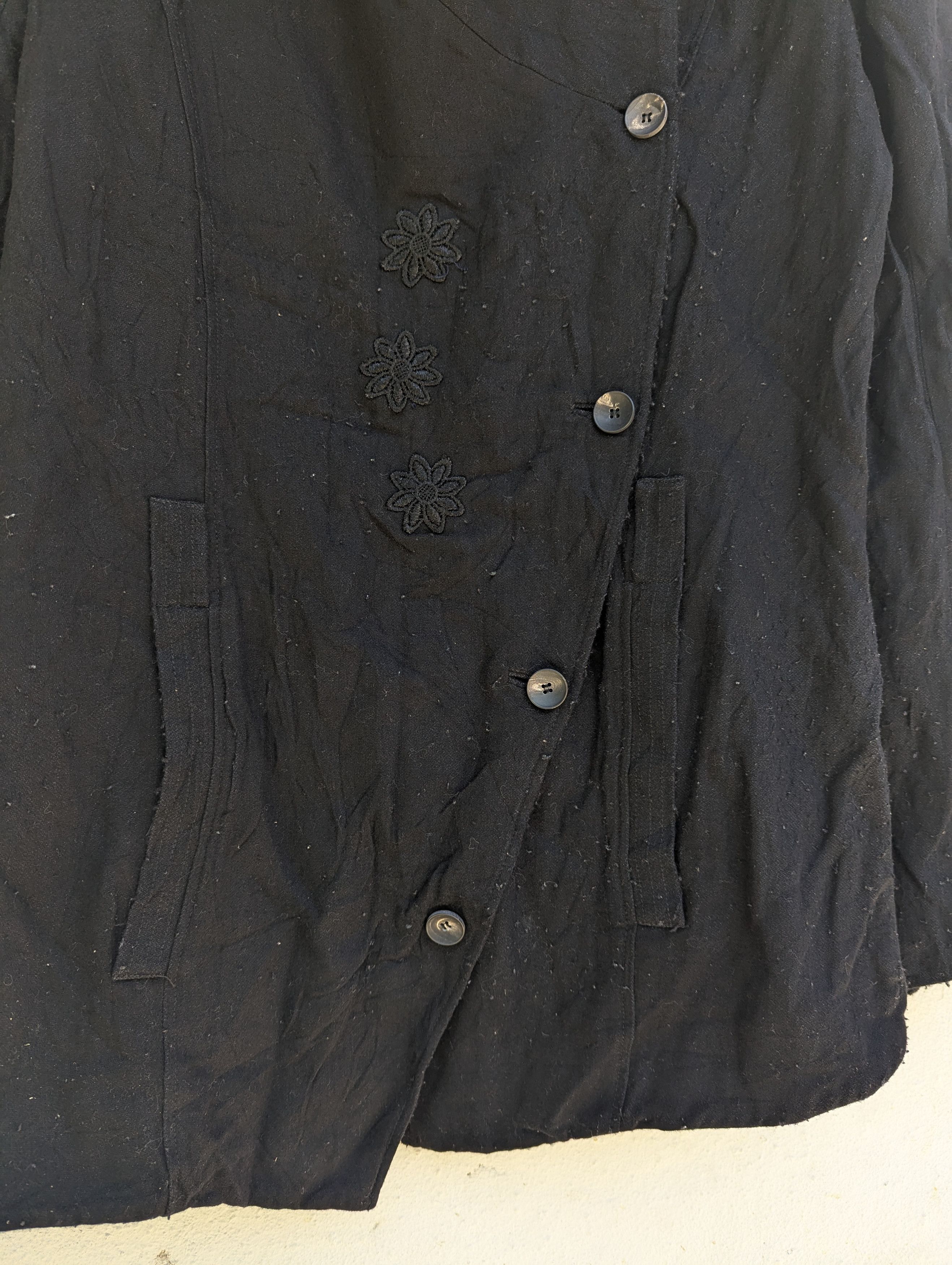Helmut Lang HELMUT LANG FLOWER TURTLE NECK JACKET Size M / US 6-8 / IT 42-44 - 7 Thumbnail