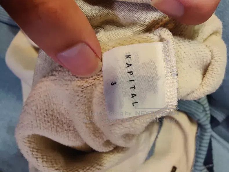 Kapital Kapital Pure cotton blue and white stitching out-of-print Size US L / EU 52-54 / 3 - 6 Thumbnail