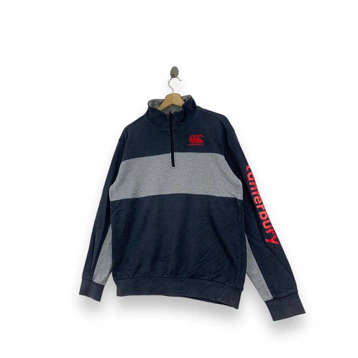 Canterbury of New Zealand Vintage CANTERBURY NEW ZEALAND Rugby Half Zipper Size US XL / EU 56 / 4 - 6 Thumbnail
