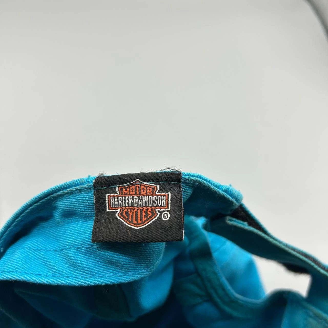 Harley Davidson Harley Davidson Motorcycles Embroidered Strap Back Cotton Size ONE SIZE - 5 Thumbnail