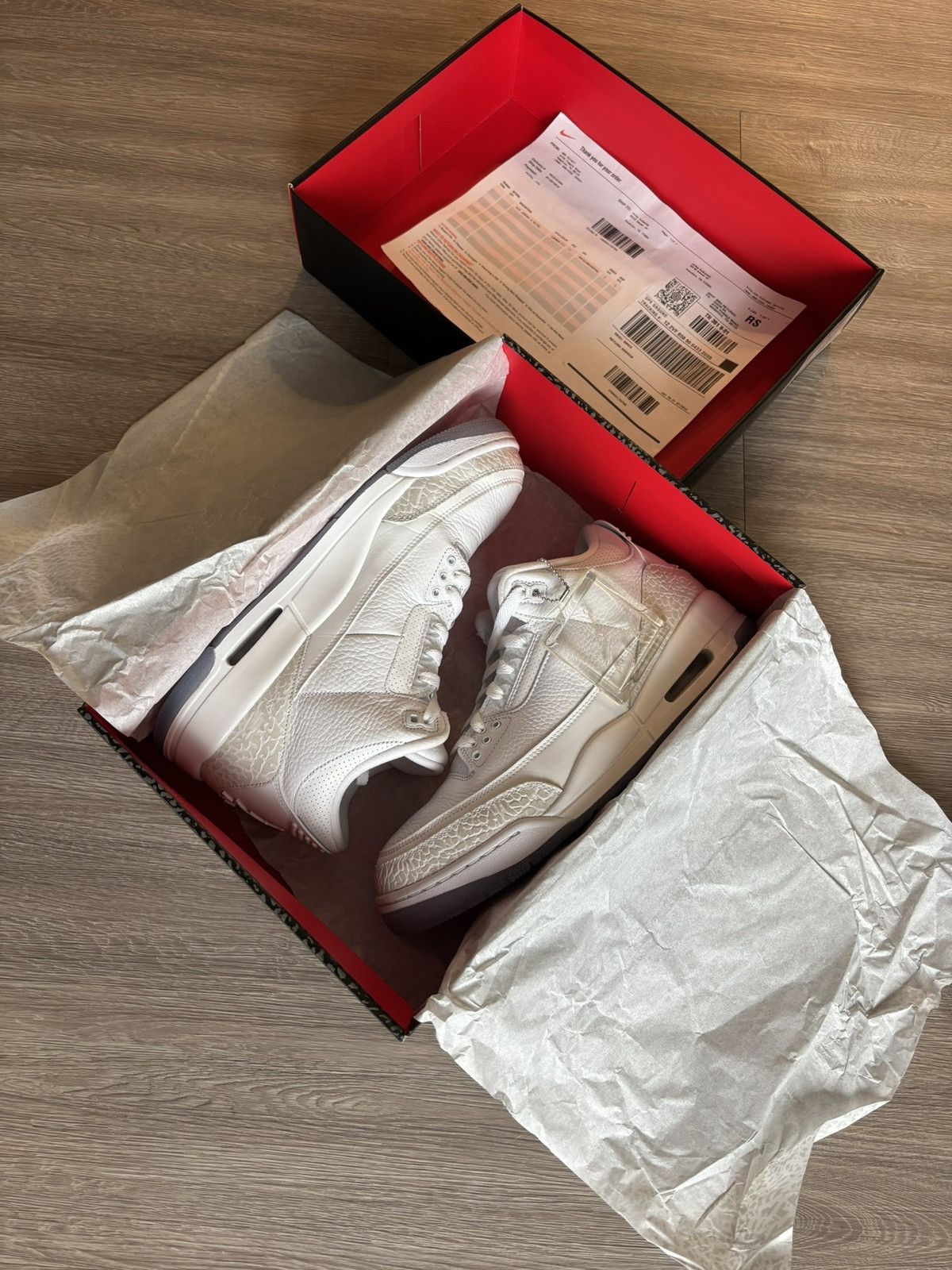 Jordan Brand × Nike Jordan 3 Triple White Size US 11 / EU 44 - 2 Thumbnail