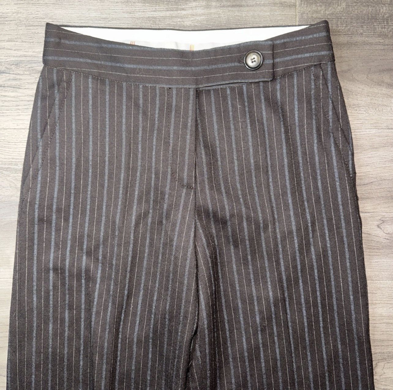 Missoni VTG Missoni Women’s Striped Dress Pants Size 2 Made In Italy Size 26" / US 2 / IT 38 - 2 Thumbnail