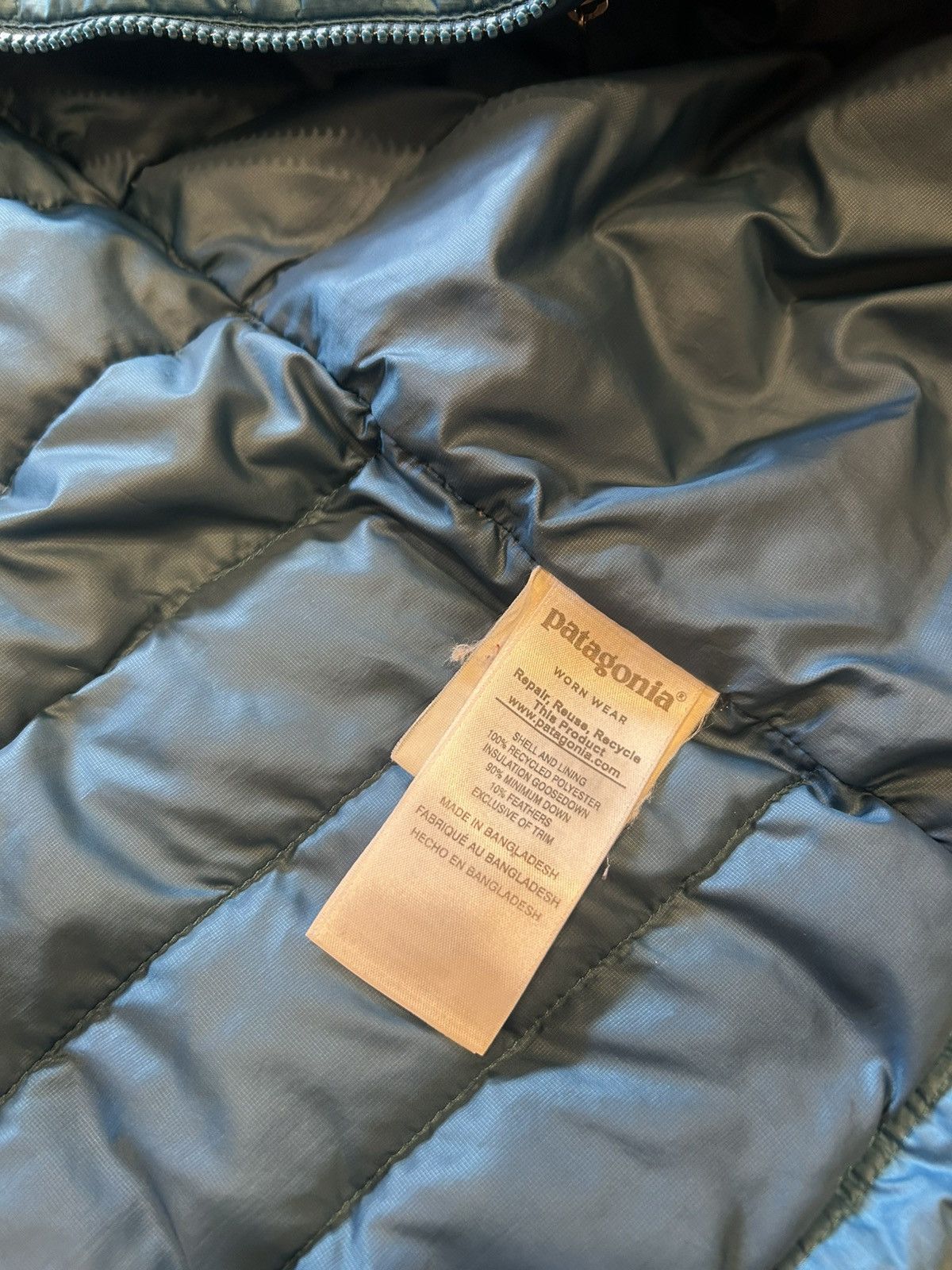 Patagonia Patagonia blue puffy puffer Full Zip jacket Size S Hiking Size US S / EU 44-46 / 1 - 3 Thumbnail