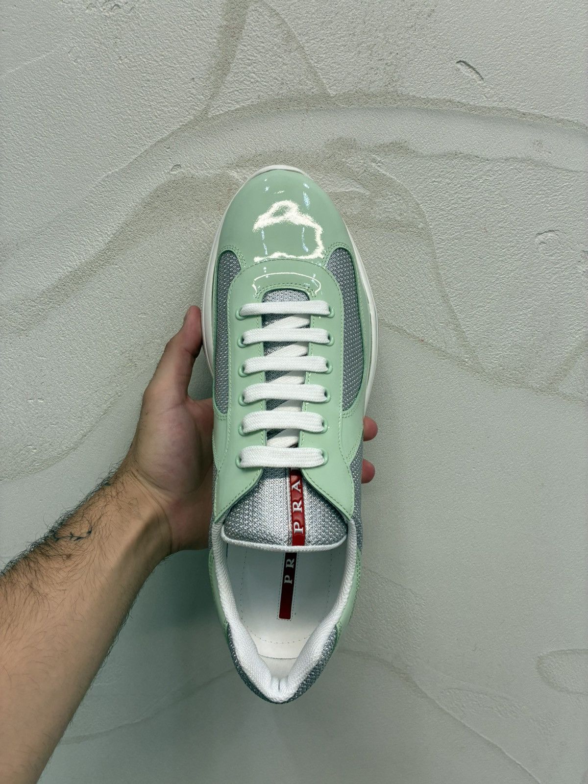 Prada Prada America’s Cup Pistachio Size US 12 / EU 45 - 8 Thumbnail