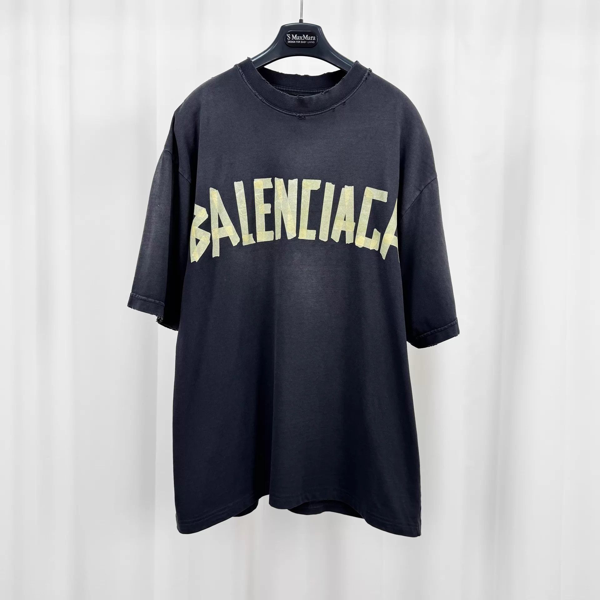 Balenciaga Balenciaga Tape Letter Print Tee XS 99 New Size US XS / EU 42 / 0 - 1 Thumbnail