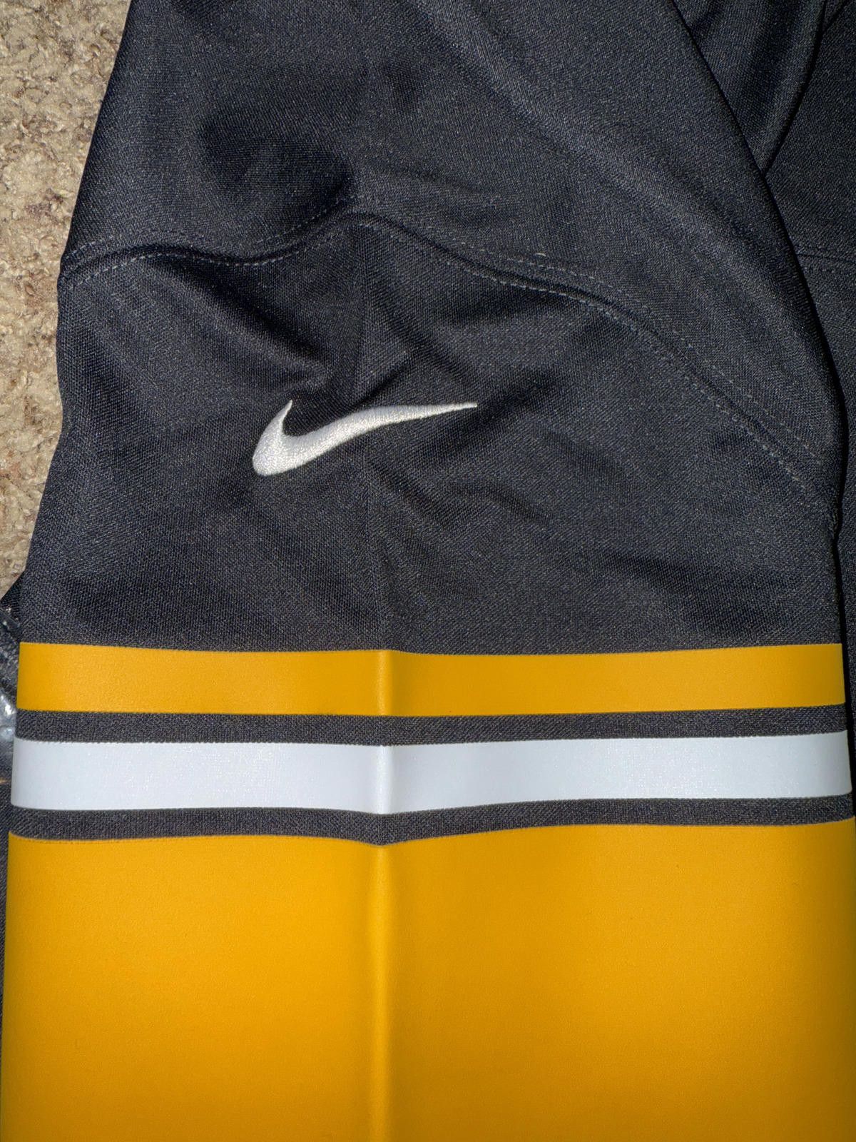 Nike Nike Men’s Nfl Pittsburgh Steelers Game Issue Football Black Blank Jersey Size US L / EU 52-54 / 3 - 6 Thumbnail