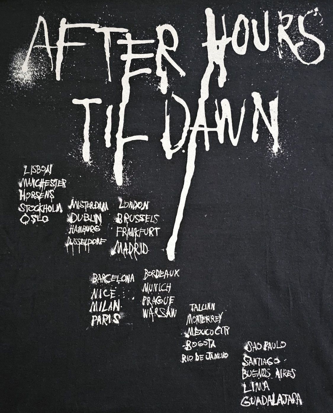 The Weeknd The Weeknd XO After Hours Til Dawn Tour Bundle Large Size US L / EU 52-54 / 3 - 15 Thumbnail