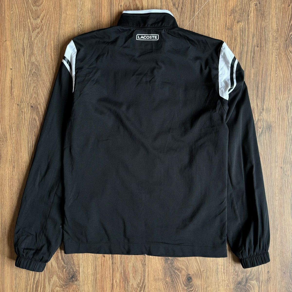 Lacoste Lacoste Sport Track Jacket Men’s S Black White Size US S / EU 44-46 / 1 - 4 Thumbnail
