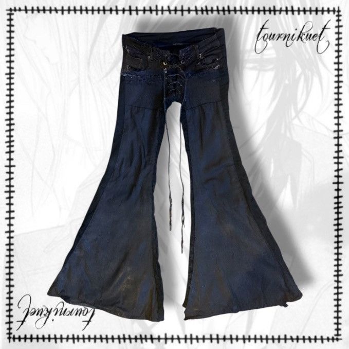 If Six Was Nine IfSixWasNine „Crazy Mexican“ Snakeskin Flared Lace
