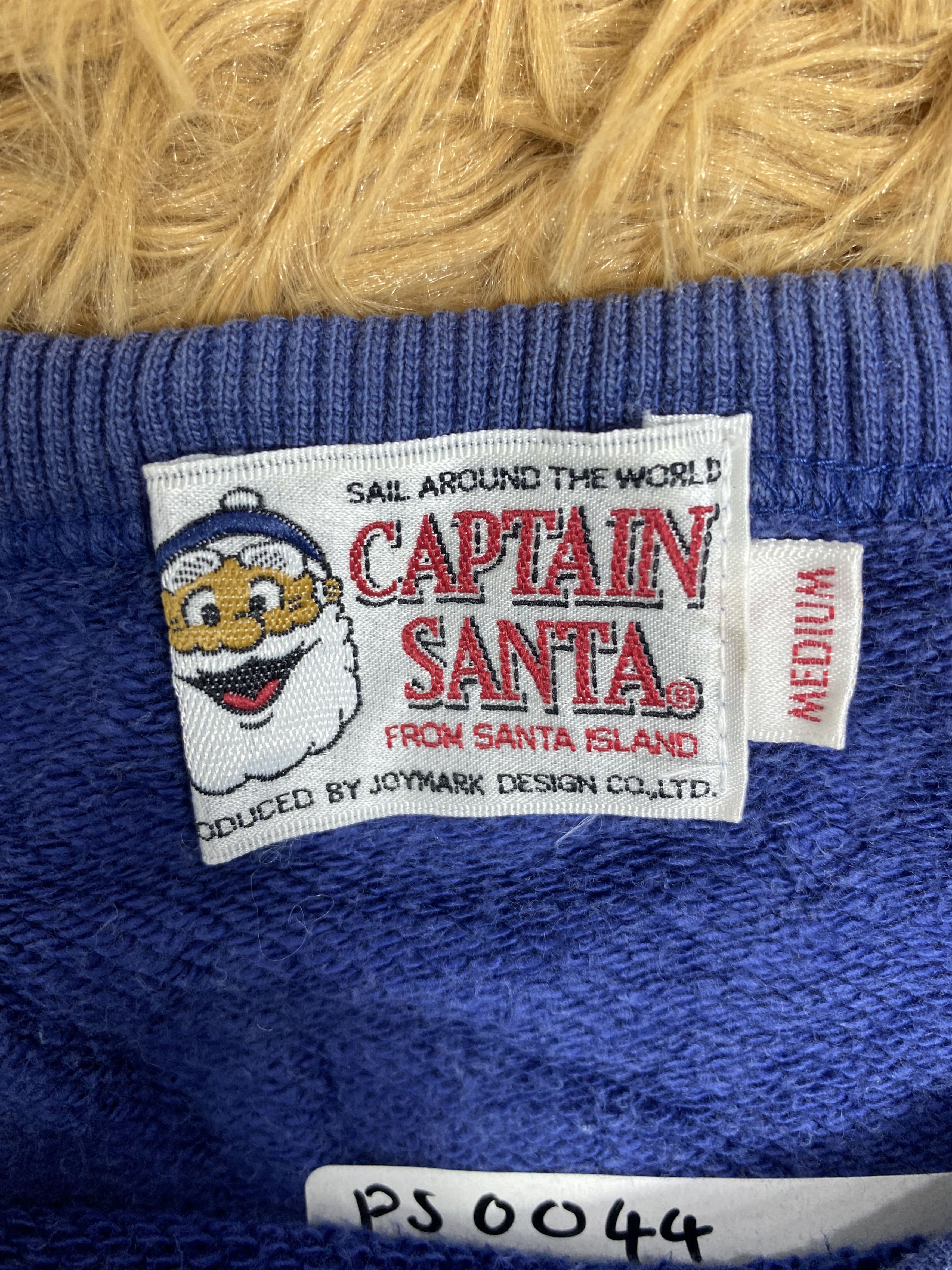 Japanese Brand Vintage Captain Santa Sweatshirts PS0044 Size US M / EU 48-50 / 2 - 9 Thumbnail