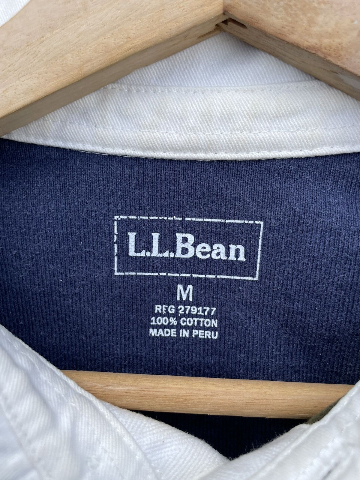 L.L. Bean L.L Bean Long Sleeve Rugby Polo Size US M / EU 48-50 / 2 - 7 Thumbnail