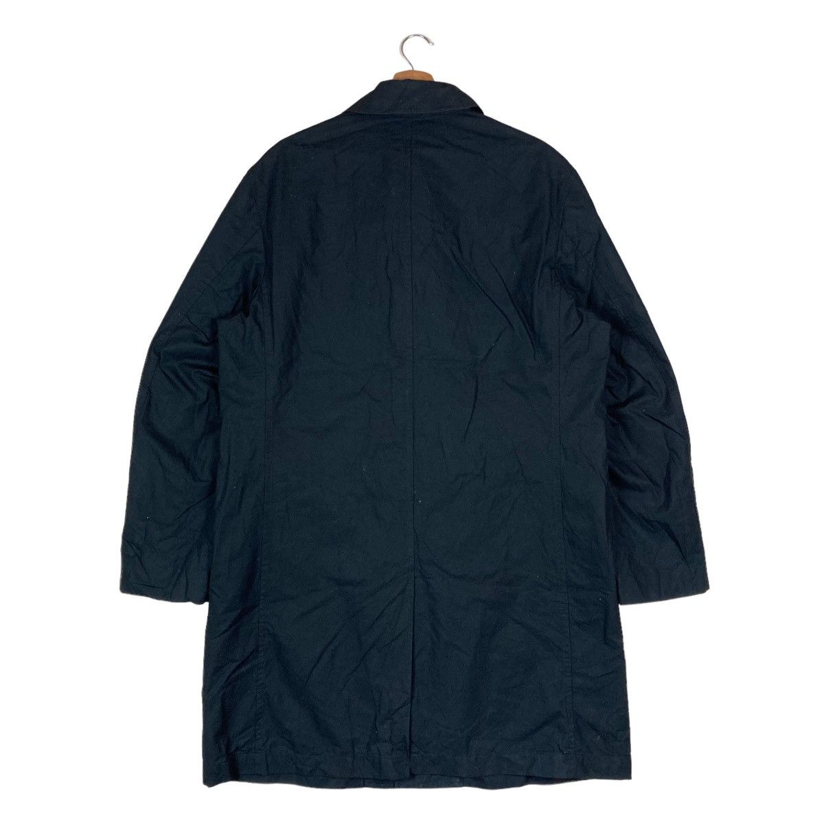 Hiroko Koshino Homme Vintage Hiroko Koshino Hidden Flat Button Trench Coat Long Size US L / EU 52-54 / 3 - 4 Thumbnail
